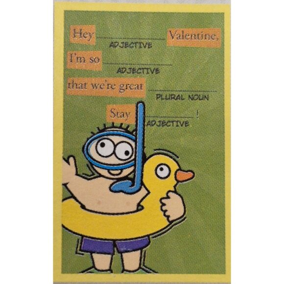 Way to Celebrate 16CT MadLib Valentine Exchange Cards with Pencils - Picture 6 of 12